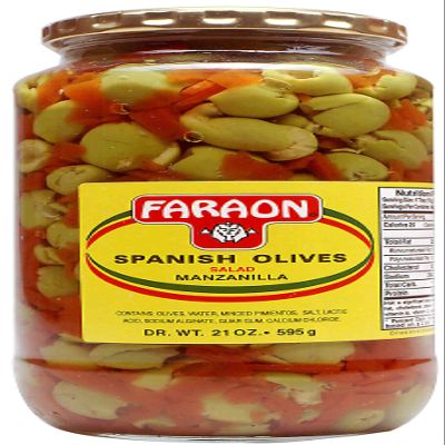 FARAON Olives Salad, 18.3 Ounce (Pack of 12)