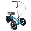 KneeRover Quad All Terrain Knee Scooter for Adults for Foot Surgery Heavy Duty Knee Walker for Broken Ankle Foot Injuries Recovery - Leg Scooter Best Knee Crutch Alternative (Metallic Blue) view 1