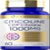 Carlyle Citicoline CDP Choline 1000mg | 60 Capsules | Extra Strength Formula | Non-GMO, Gluten Free Supplement view 1
