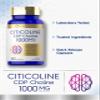 Carlyle Citicoline CDP Choline 1000mg | 60 Capsules | Extra Strength Formula | Non-GMO, Gluten Free Supplement view 3