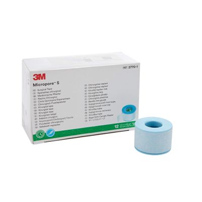 3M Healthcare 2770-1 Medical Wound Care Tape, Silicone Kin (Pack of 120)