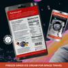 Astronaut Foods Freeze-Dried Ice Cream Sandwich, NASA Space Dessert, Neapolitan, 6 Count view 2