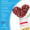 Brain Omega with Lutein and Zeaxanthin  Omega 3 Supplement for Brain, Heart & Eye Health  460 mg DHA, 90 mg EPA, Lutein and Zeaxanthin Supplements  180 Softgels (90 Servings) view 4