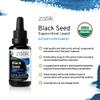 Zatik Naturals - Organic Black Seed Full Spectrum Supercritical Liquid Extract, Maximum Antioxidant Strenght, USDA Certified, 1 Fl Oz view 2