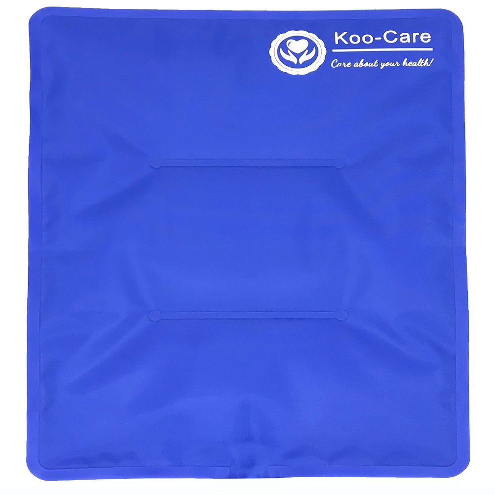Koo-Care Large Gel Ice Pack for Injuries Reusable Flexible Hot Cold Therapy Compress - Pain Relief for Shoulder Rotator Cuff Hip Back Knee Ankle Replacement Post-Surgery Recovery (L, 11" x 14")