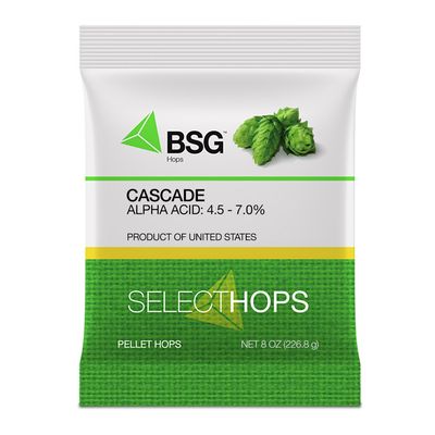 BSG Hops Cascade Hop Pellets 8 oz.