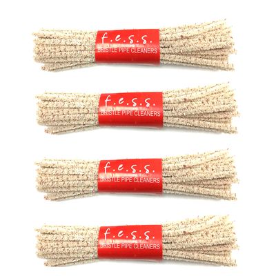 FESS Standard Pipe Cleaners Bristle 4 Packs, 44 Cleaners per Pack, Total of 176