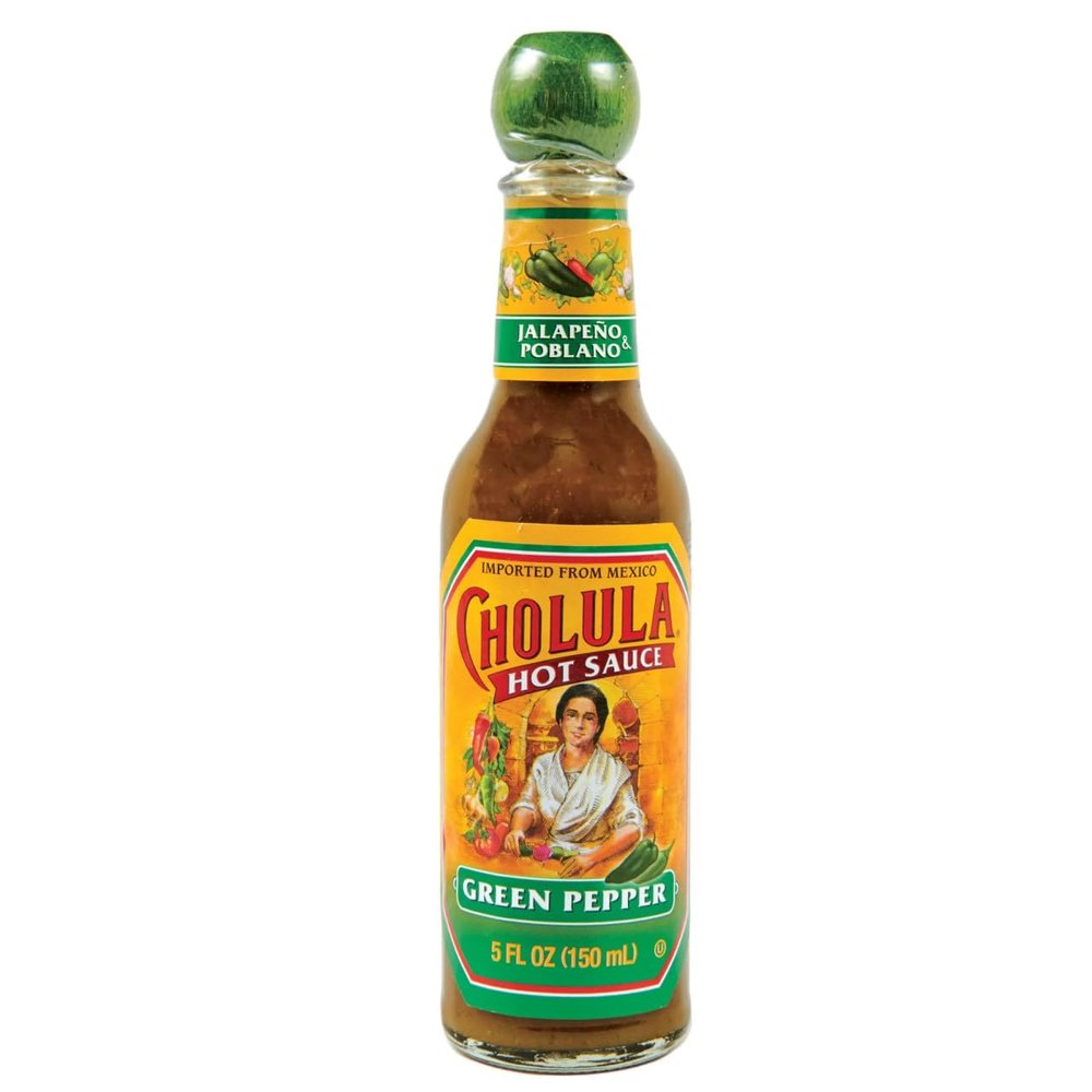 Cholula Sauce Hot Green Pepper 5 ounce Pack of 3