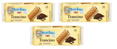 3 x Mulino Bianco Trancino Cacao