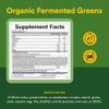 Whole Earth & Sea from Natural Factors, Organic Fermented Greens, Vegan Whole Food Supplement, Chocolate, 15.5 Oz view 4