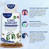 AAMATEC LIFE Lung Support Dietary Supplements Herbal Breathing Support 10 Active Ingredients Original Formula for Lung Health Lung Cleanse Formula Supplement for Bronchial System 60 Capsules Non GMO view 2