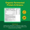 Whole Earth & Sea from Natural Factors, Organic Fermented Protein & Greens, Vegan Whole Food Supplement, Tropical, 1lb 7.3 Oz view 4