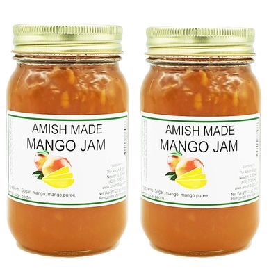 Amish Jam - Two 18 Oz Jars (Mango)