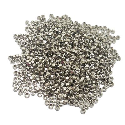 (1000pcs) Rimless Glasses nut Hexagon nut Eyeglasses nut Eyewear Repair nut for Glasses Shop by dhoptical (2.5 * 1.4)