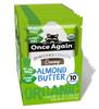 Once Again Organic Almond Butter Packets, Roasted - Individual Nut Butter Packets for Snacks, Travel, Lunches - Single Serve Squeeze Packs - Vegan, Non-GMO, Gluten Free - 1.15 Ounce Packs, 10 Count view 1