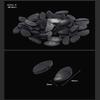 (25 Pair) Silicone Nose pad,Eyeglasses Nose pad Black Nose pad by dhoptical (Black) view 4