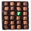 Mrs. Cavanaughs 3 lb Mindy Mint Truffle Mixed (Milk 65% & Dark 35%) Chocolate view 1