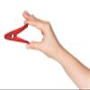 Rehabilitation Advantage Resistive Pinch Pin Hand Exercisers (Set of 7), Red view 3