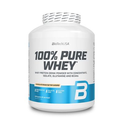 100% Pure Whey, Chocolate Peanut Butter - 2270g