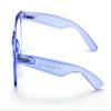 V.W.E. Transparent Neon Color Deluxe Reading Glasses - Comfortable Stylish Simple Readers Magnification (Blue, 2.00) view 2