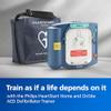 Philips HeartStart Home and OnSite AED Defibrillator Trainer with Zippered Carry Case, for Training Purposes Only, M5085A view 3