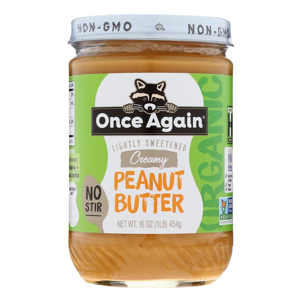 East Wind Nut Butters Gluten Free Valencia Smooth Peanut Butter, 16 Ounce -- 6 per case