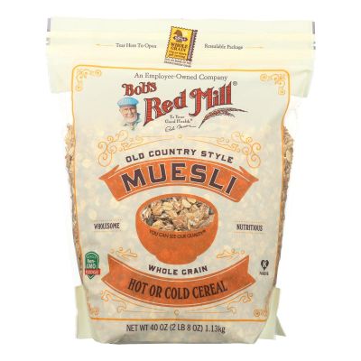 Bob's Red Mill - Cereal - Muesli - Hot or Cold - Case of 4-40 oz