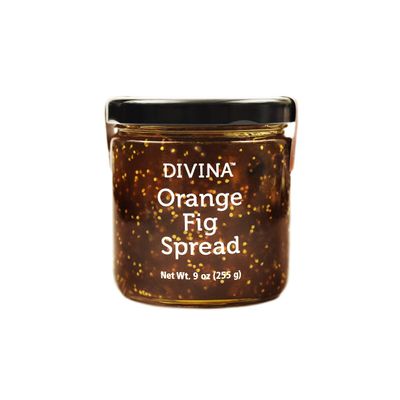 Divina Orange Fig Spread, 9 Oz. (Case of 12)