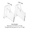 Better Display Cases Deluxe Clear Acrylic Broom Horizontal Wall Mount Bracket (A023-BD-SS) view 4