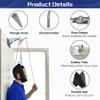 Neck Stretcher Cervical Traction Device Neck Pain Relief Hammock For Home Use Spine Decompression Machine Harness Sling Physical Therapy Massager Overhead Traction view 2