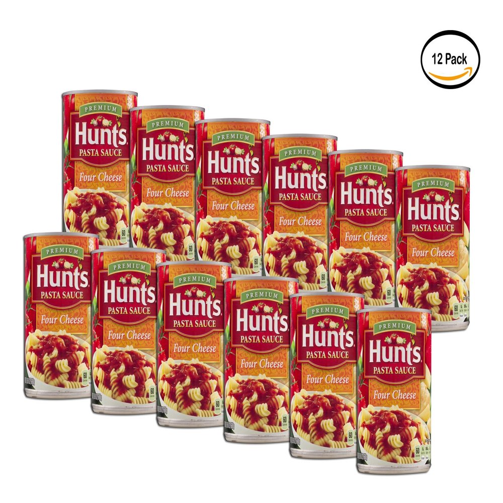 PACK OF 12 - Hunt's Four Cheese Pasta Sauce, 24 Oz.