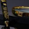 Magnifying Glass 6X + 8X Magnification Magnifier Handheld Magnifier for Science, Reading Book, Inspection. (6X Gold) view 4