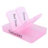 28 Grid Colorful Plastic Pills Storage Box Portable Weekly 7 Days 4 Times A Day Health Care Pill Box for Travel view 3