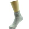 USBingoshop 6 Pairs Mens Physicians Approved Crew Ankle Diabetic Socks Cotton (U-6-PK-DAnkle-Gray) view 2
