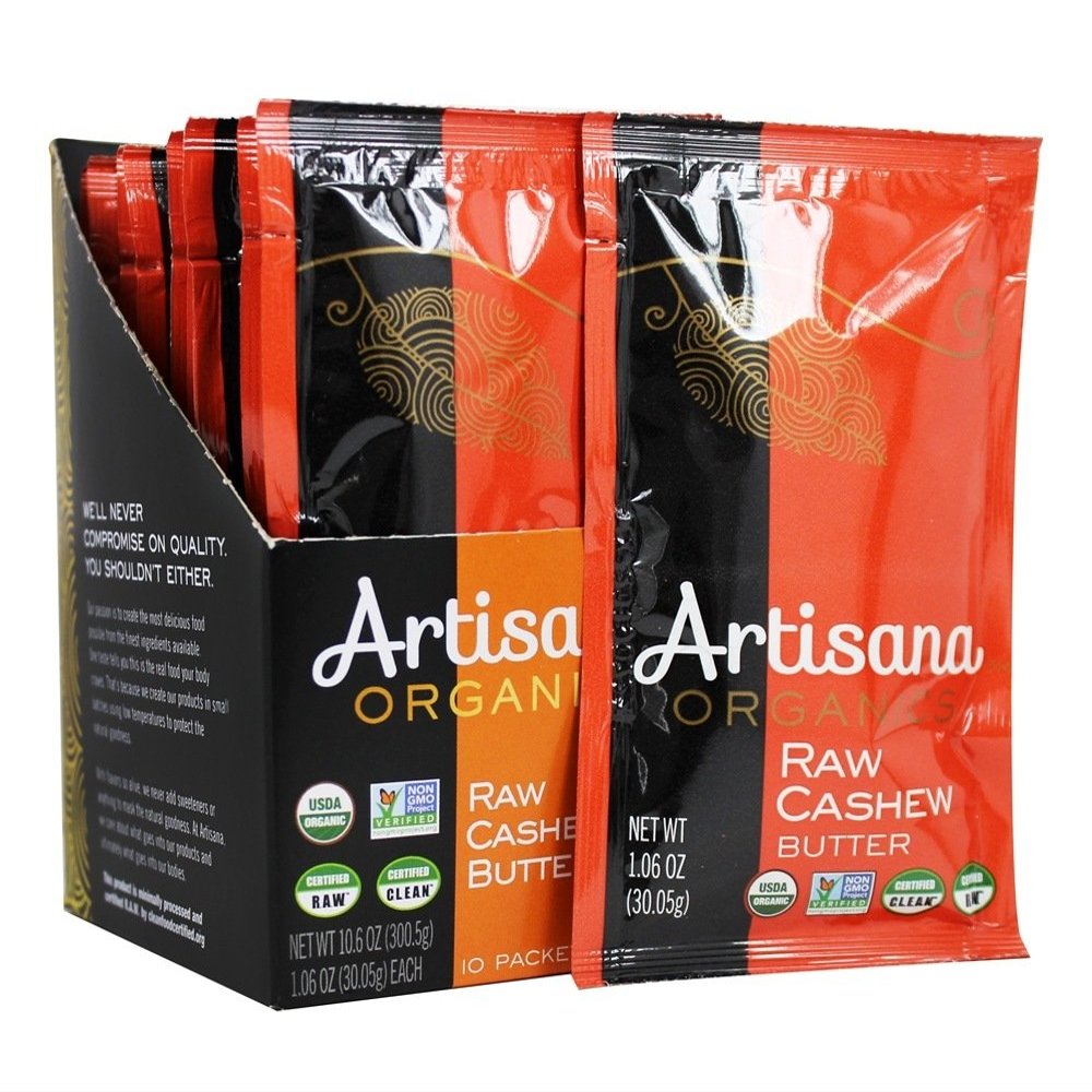 Artisana, Cashew Butter Raw Organic, 1.06 Ounce, 10 Count