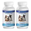 Dog Health Supplements - Omega 3 - Advanced Complex - Health & Wellness - for Dogs - epa for Dogs - 2 Bottle (360 Softgels)