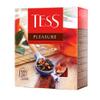 Tess Pleasure Black Tea Lemon Sorghum Apple Pieces Cornflower Petals Rose Hips 100 Pcs view 2
