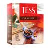 Tess Pleasure Black Tea Lemon Sorghum Apple Pieces Cornflower Petals Rose Hips 100 Pcs view 3
