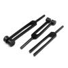 Limited Edition - Tactical Black - Set of 3 PCS Aluminum Sensory Tuning Forks C 128 256 512 by G.S Online Store view 1