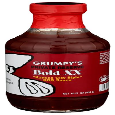 Grumpy's, BBQ Sauce Kansas City, 16 Fl Oz
