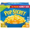 Pop Secret Double Butter Microwave Popcorn 12ct (3.2oz Bags), 38.4oz Box (Pack of 1) - Microwave Popcorn, Non-GMO Popcorn, Double Butter Blast view 1