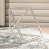 TOPFUND 8 inch Quartz Crystal Singing Pyramid with Synthetic Leather Carrying Case and Quartz Suede Mallet view 4