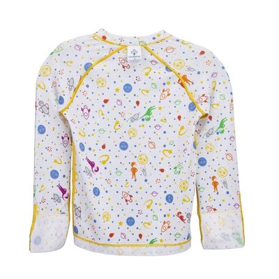 Itch Relief Eczema Shirt - Children's Pajama Top with No Scratch Mitts for Moderate to Severe Eczema Treatment for Kids - Also Used as Wet Wraps Clothing (10 (69-85LBS / 53-59 Tall))
