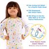 Soothems Eczema Shirt - Children's Pajama Top with No Scratch Mitts for Moderate to Severe Eczema Treatment for Kids - Also Used as Wet Wraps Clothing 3T (31-34LBS / 37-38 Tall) view 2