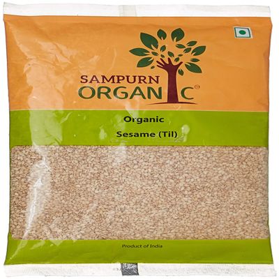 Sampurn Organic Sesame (Til) 200 g USDA Certified7.05 Ounce