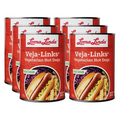 Loma Linda - Plant-Based Meats (Veja-Links (15 oz.), 6 Pack)