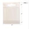 100 Pcs White Hanging Header Clear Flat Cello/Cellophane Bags Good for Candies, Cookies, Bakery Goods, Soap, Other Goodie Treats (2" x 3" (50.8 x 76.2mm)) view 4
