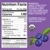 Wilderness Poets, Organic Oregon Blueberries (Sweetened with Apples) - Whole, Dried, Fruit (8 Ounce - 227g) view 2