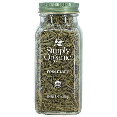 Simply Organic Rosemary | Certified Organic | 1.23 oz. (3 Pack)