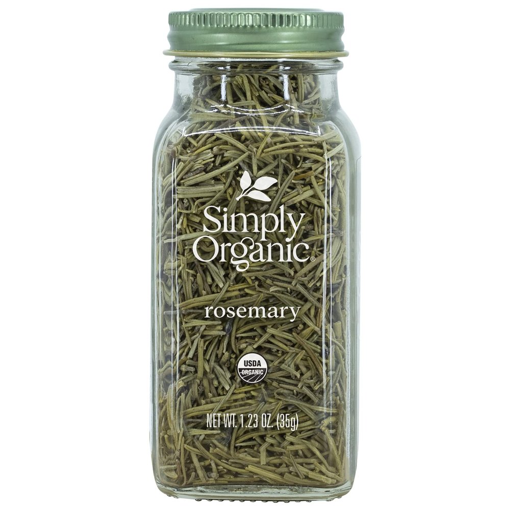 Simply Organic Rosemary | Certified Organic | 1.23 oz. (3 Pack)